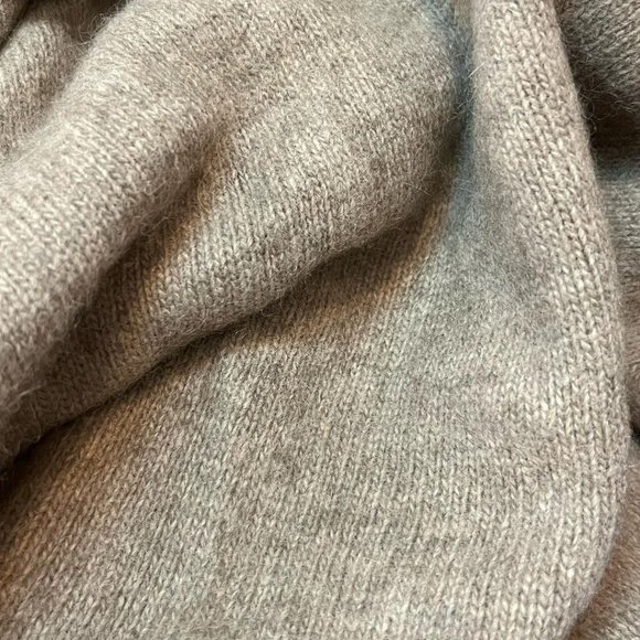 Light Brown Drop Shoulder Pullover - Picture 4 of 6
